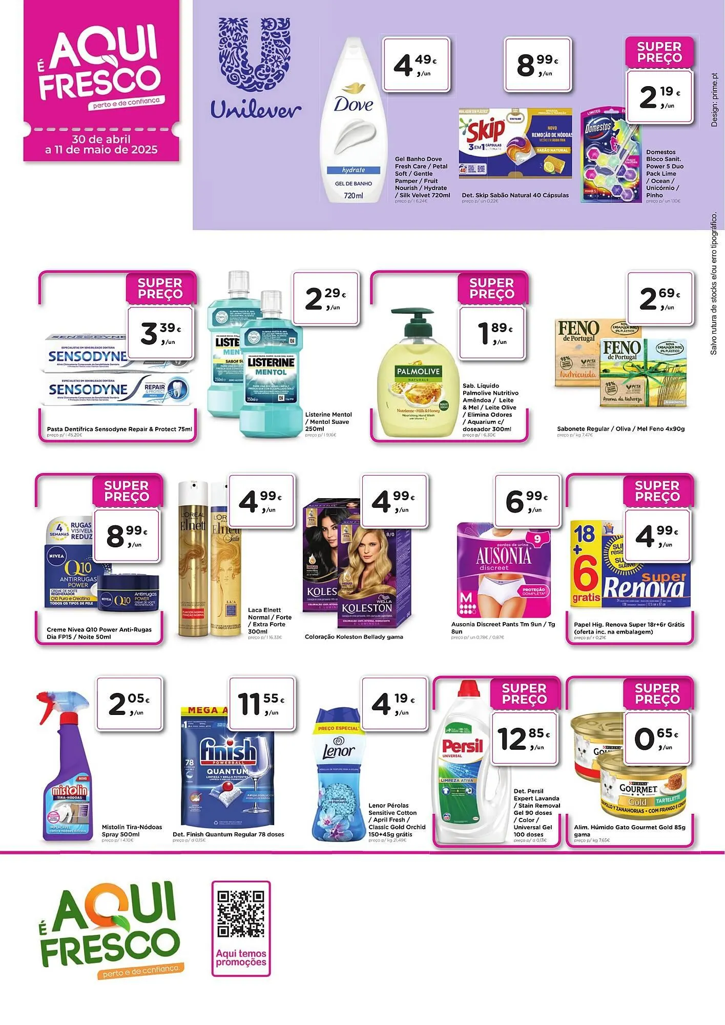 Folheto Folheto Aqui é fresco de 30 de abril até 11 de maio 2025 - Pagina 4