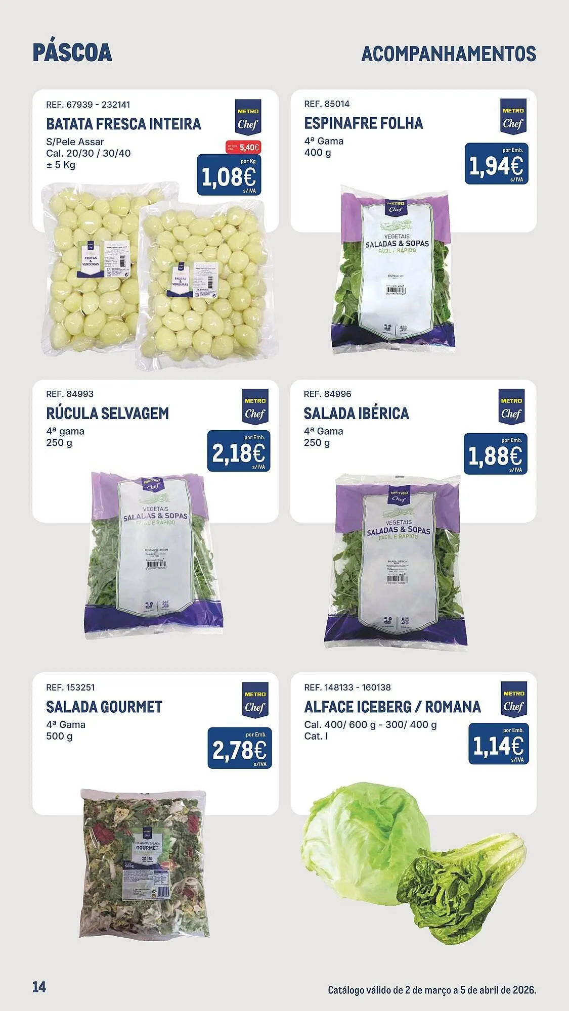 Folheto Catálogo Makro de 2 de março até 5 de abril 2026 - Pagina 14