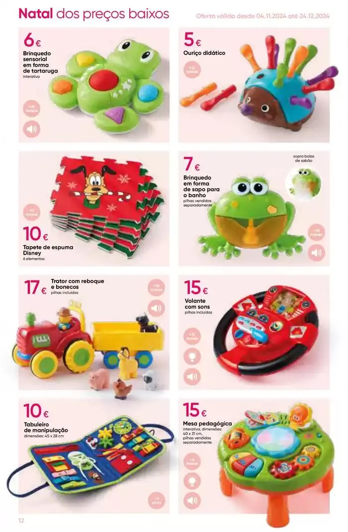 Folheto Catalogo de natal de 4 de novembro até 24 de dezembro 2024 - Pagina 12