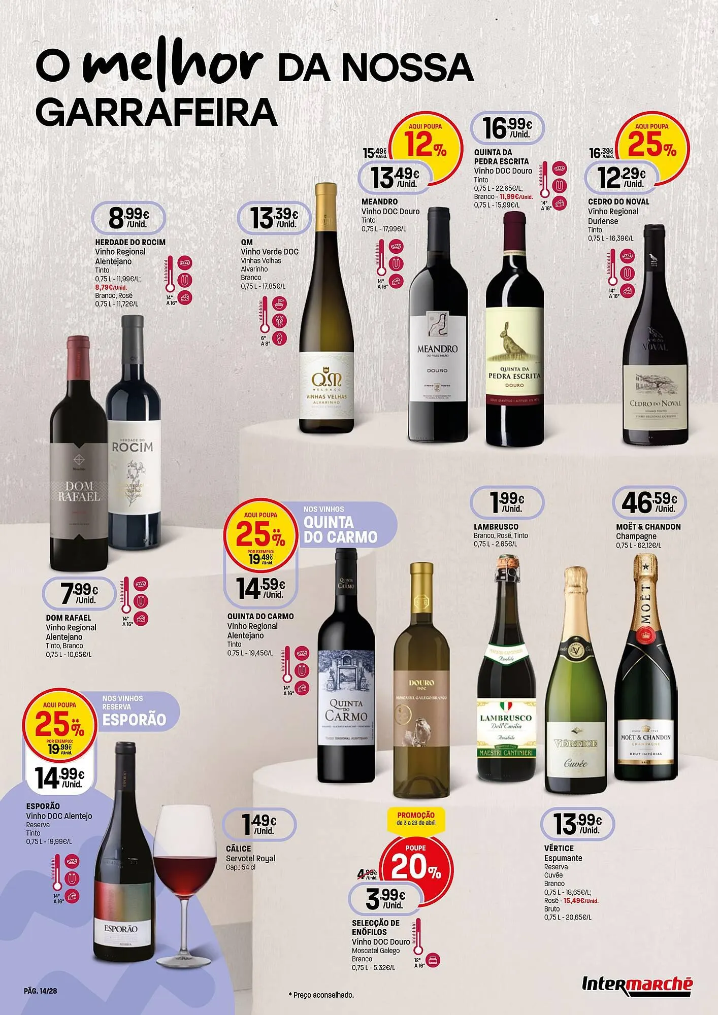 Folheto Folheto Intermarché de 3 de abril até 23 de abril 2025 - Pagina 14