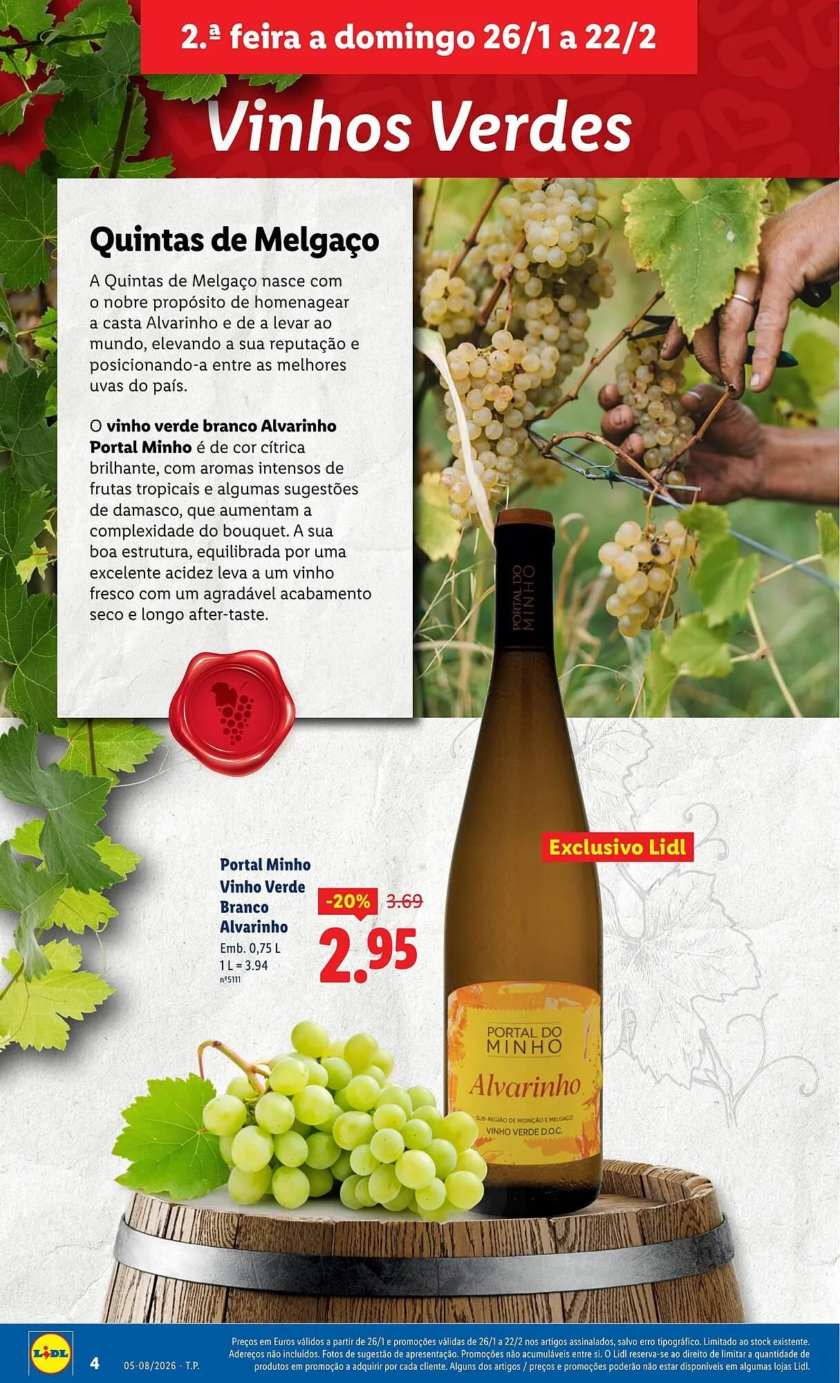 Folheto Folheto Lidl de 26 de janeiro até 22 de fevereiro 2026 - Pagina 4