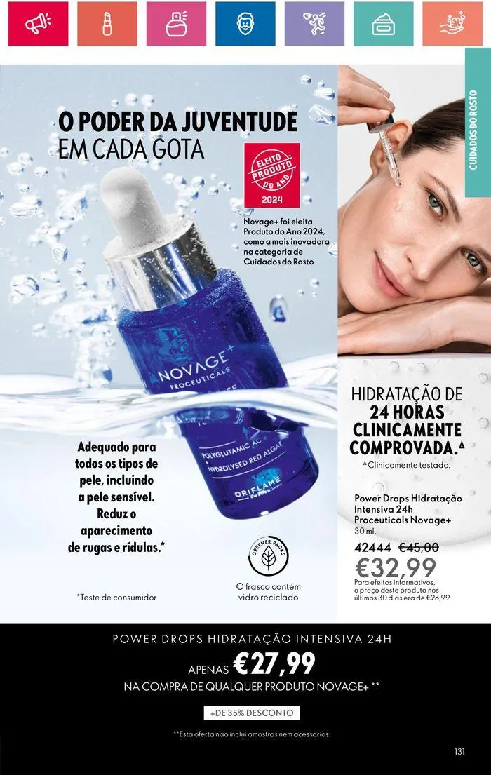 Folheto Folheto Oriflame de 30 de maio até 19 de junho 2024 - Pagina 131