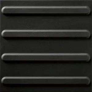 Mosaico 29.7x29.7cm Uni Preto 2ªEscolha