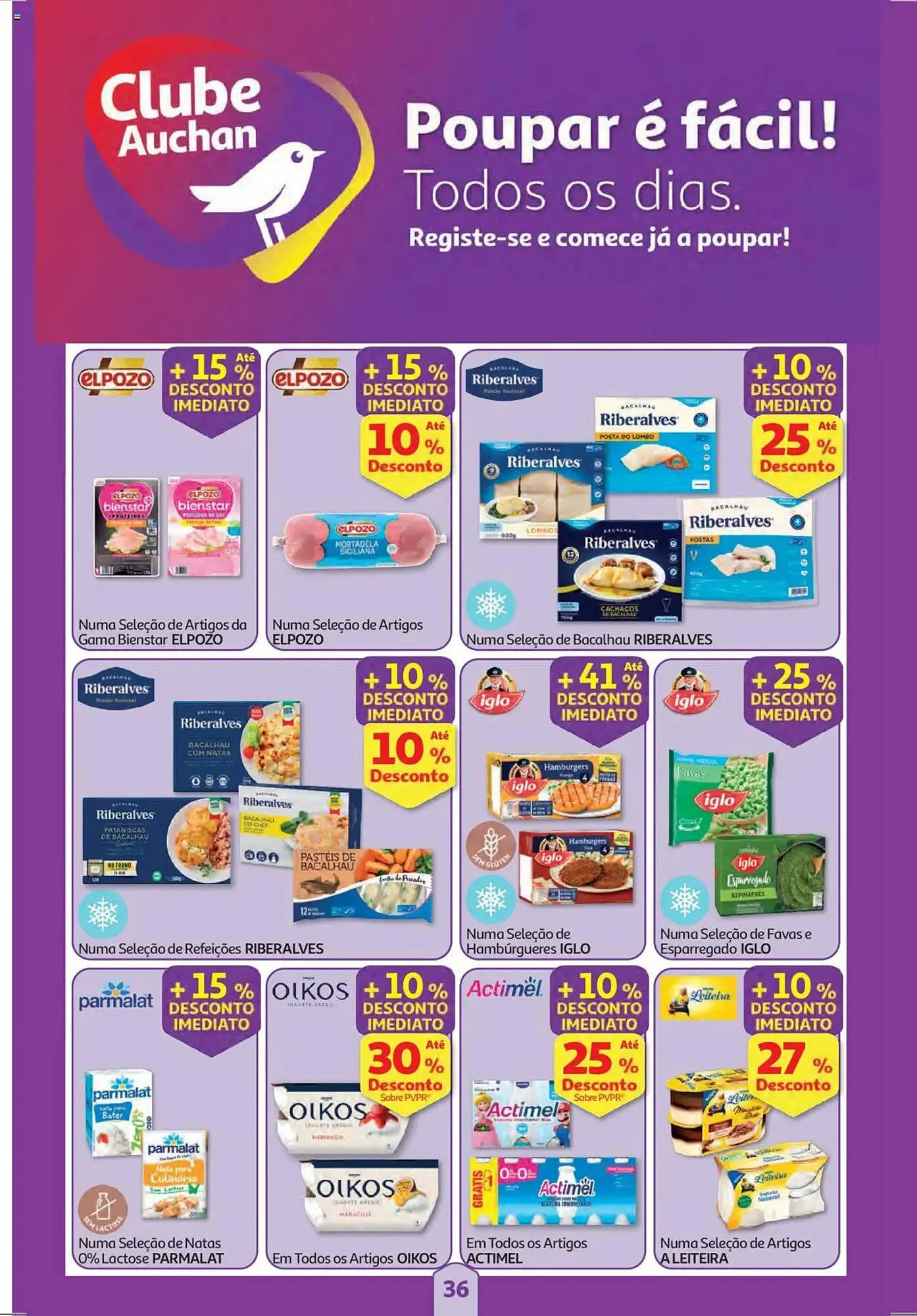 Folheto Folheto Auchan de 2 de outubro até 9 de outubro 2025 - Pagina 36
