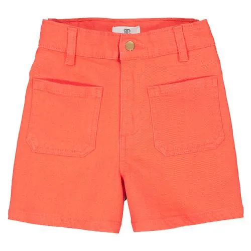 Calções em sarjado