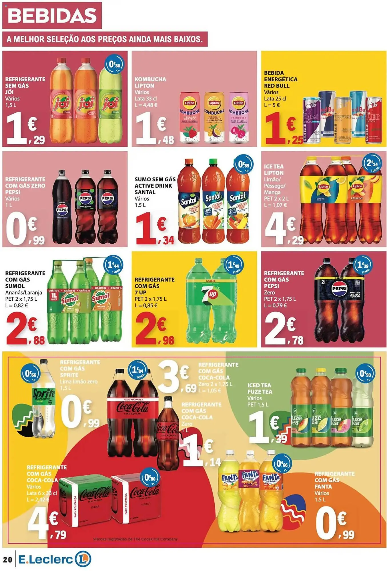 Folheto Folheto E.Leclerc de 26 de março até 7 de abril 2026 - Pagina 20