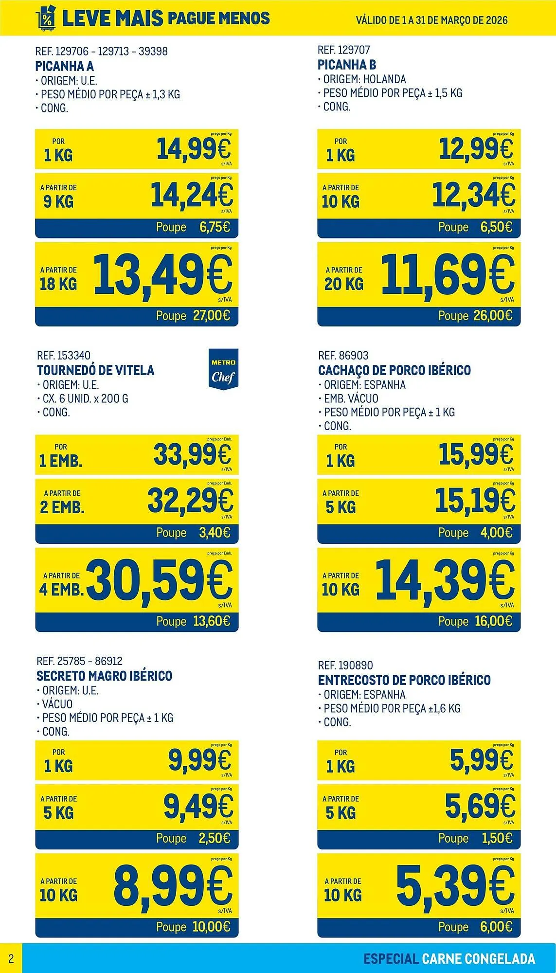 Folheto Catálogo Makro de 1 de março até 31 de março 2026 - Pagina 2