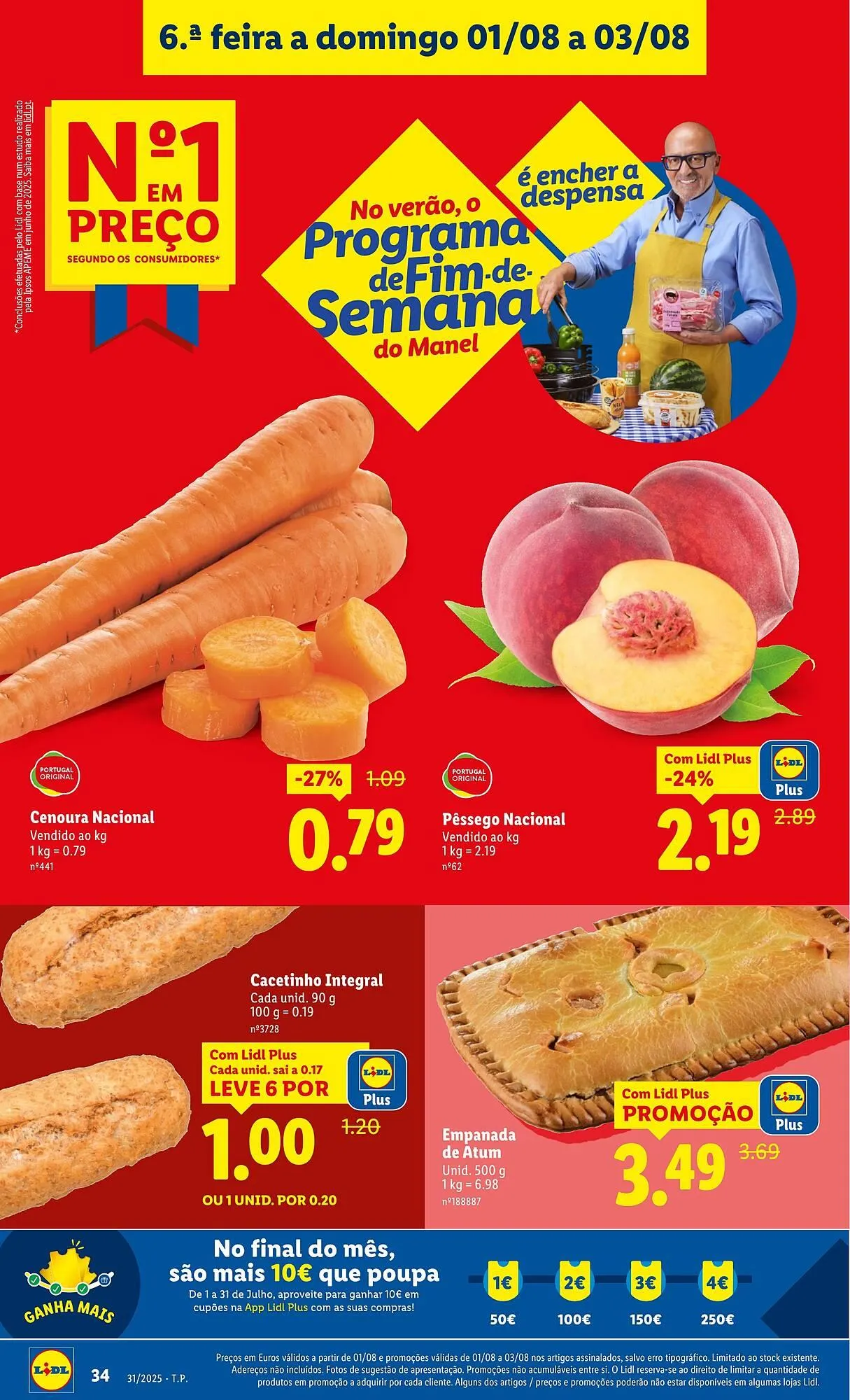 Folheto Folheto Lidl de 28 de julho até 3 de agosto 2025 - Pagina 34