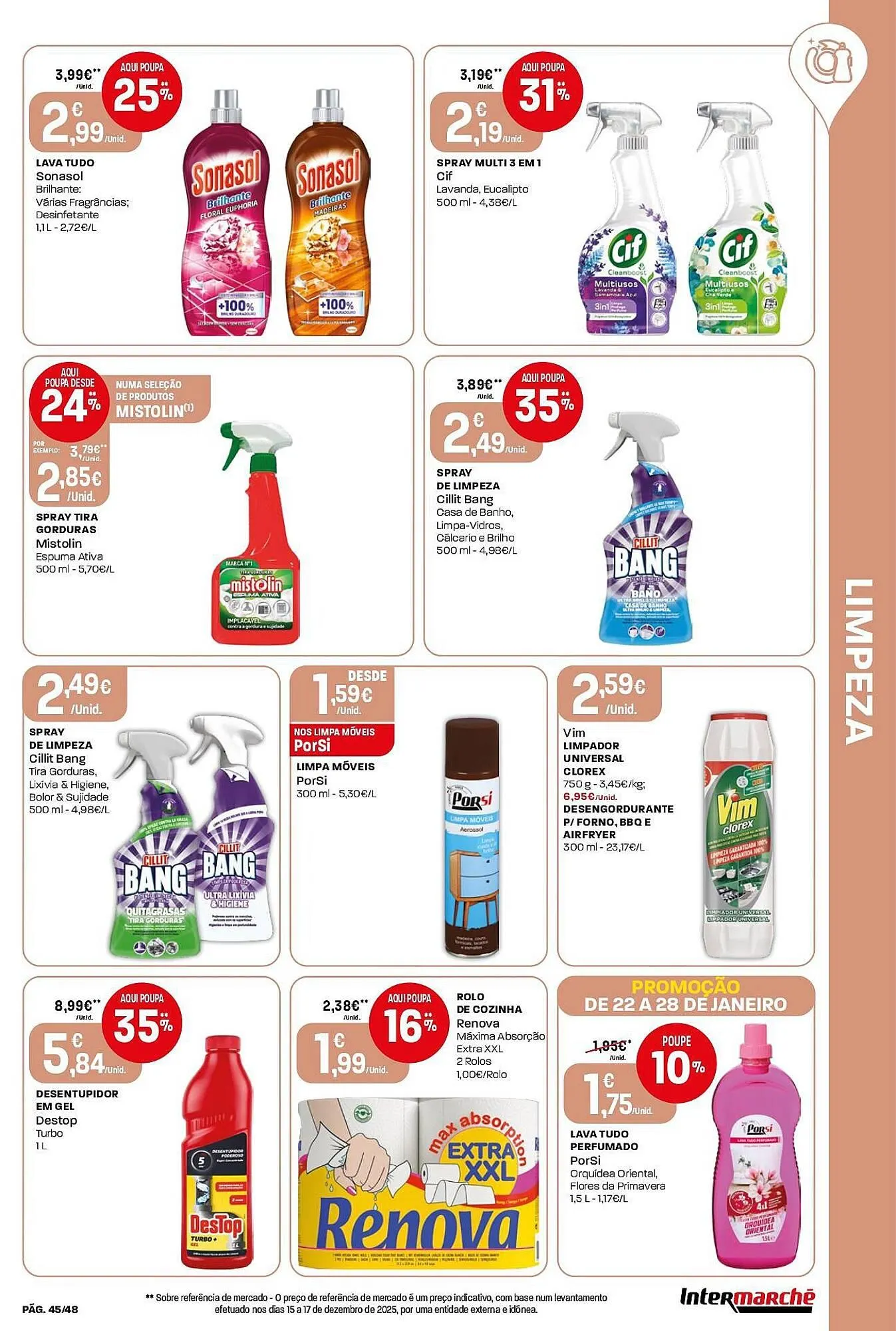 Folheto Folheto Intermarché de 22 de janeiro até 28 de janeiro 2026 - Pagina 45