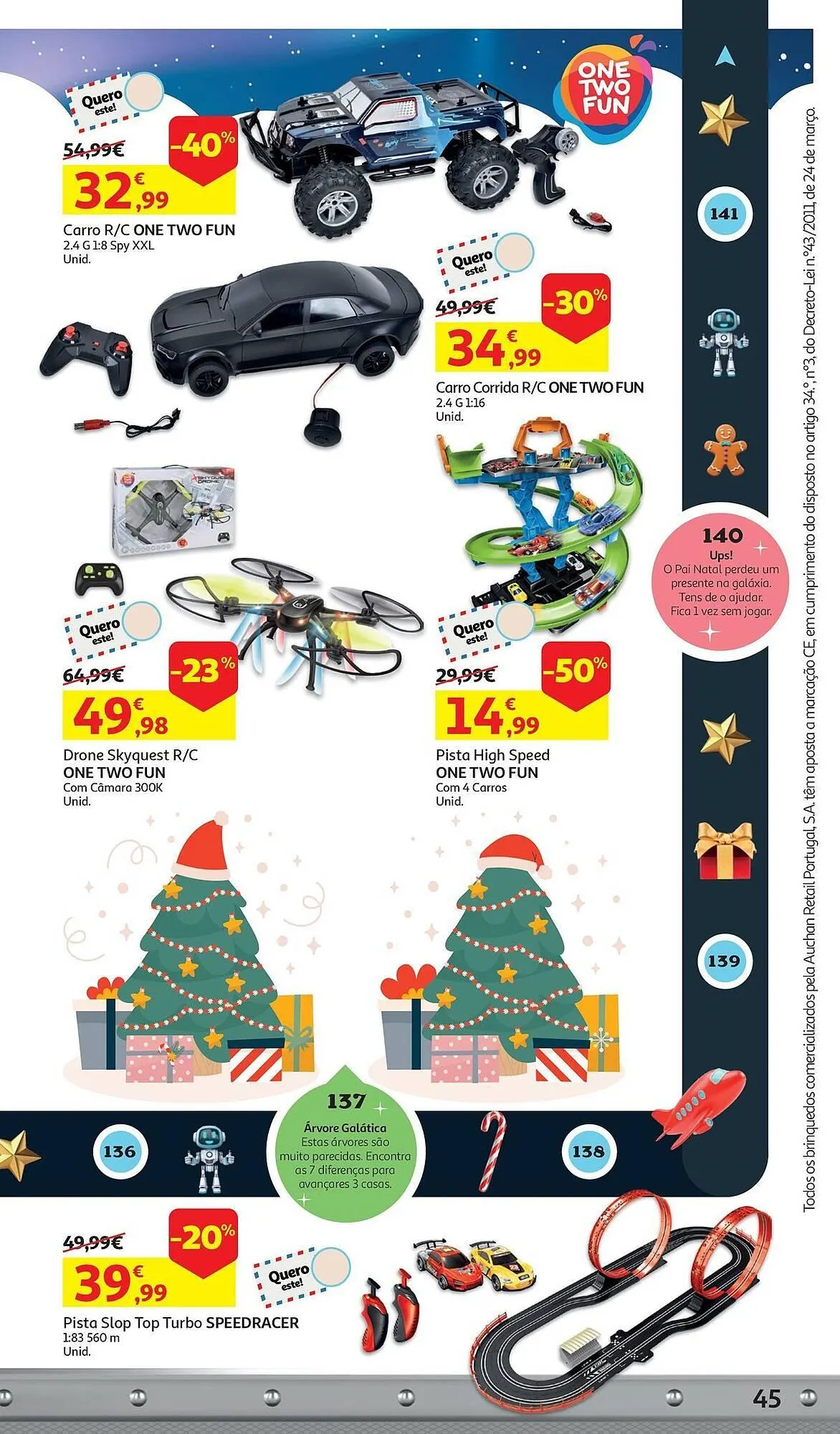 Folheto Folheto Auchan de 5 de novembro até 9 de dezembro 2025 - Pagina 45