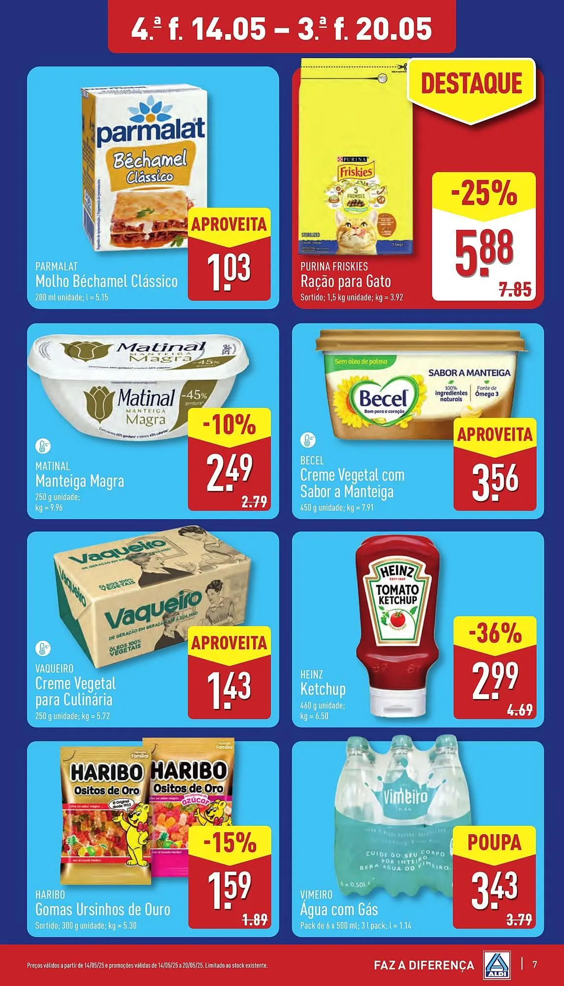 Folheto Folheto ALDI de 14 de maio até 20 de maio 2025 - Pagina 7