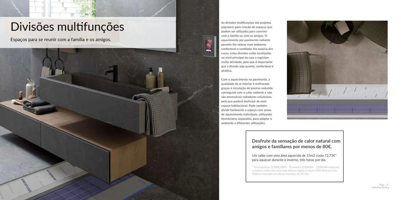 Folheto Aquecimento por pavimento radiante de 11 de março até 31 de dezembro 2024 - Pagina 5