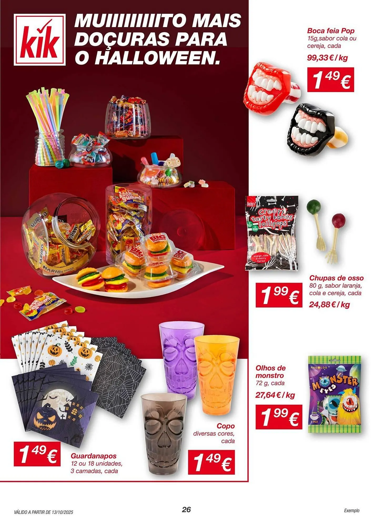 Folheto Folheto kik de 15 de outubro até 14 de novembro 2025 - Pagina 26