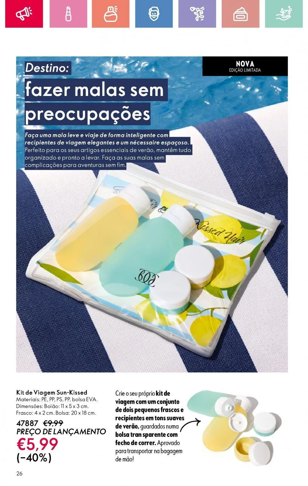 Folheto Folheto de Oriflame até 05.07.2025 de 18 de junho até 5 de julho 2025 - Pagina 26