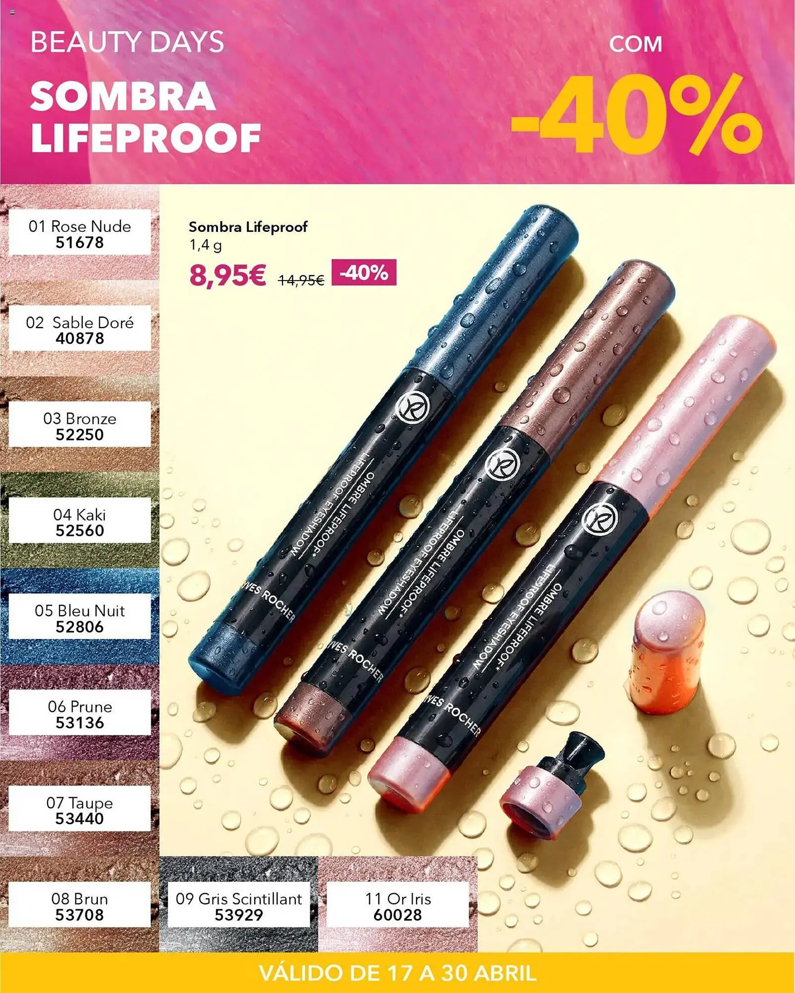 Folheto Catálogo Yves Rocher de 17 de abril até 1 de maio 2026 - Pagina 14