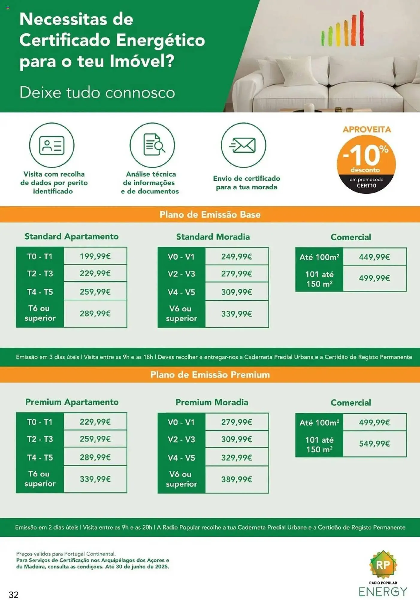 Folheto Folheto Radio Popular de 3 de junho até 1 de julho 2025 - Pagina 32