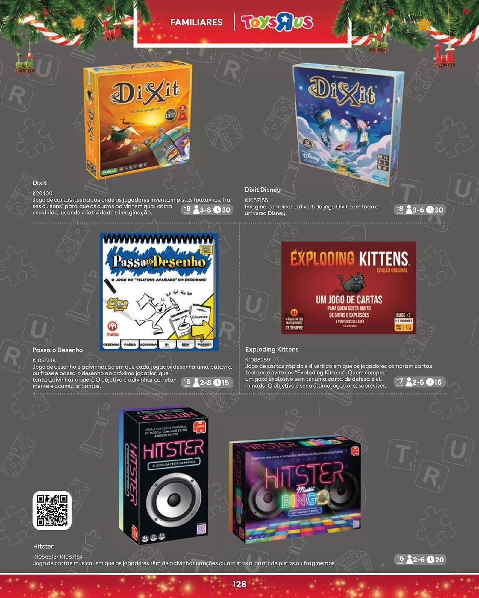Folheto Catálogo Toys R Us de 5 de novembro até 5 de janeiro 2026 - Pagina 128