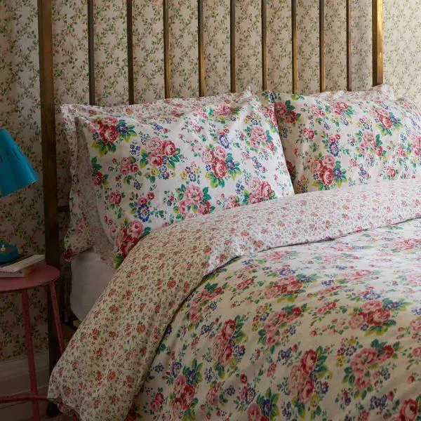 Capa de Edredão Rosa Spray Flowers