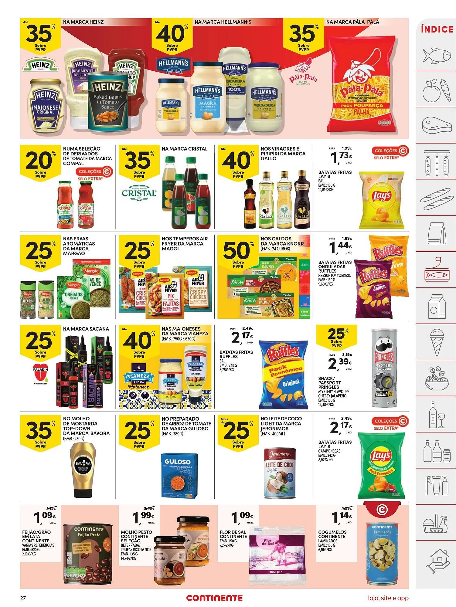Folheto Folheto Continente de 17 de fevereiro até 23 de fevereiro 2026 - Pagina 27