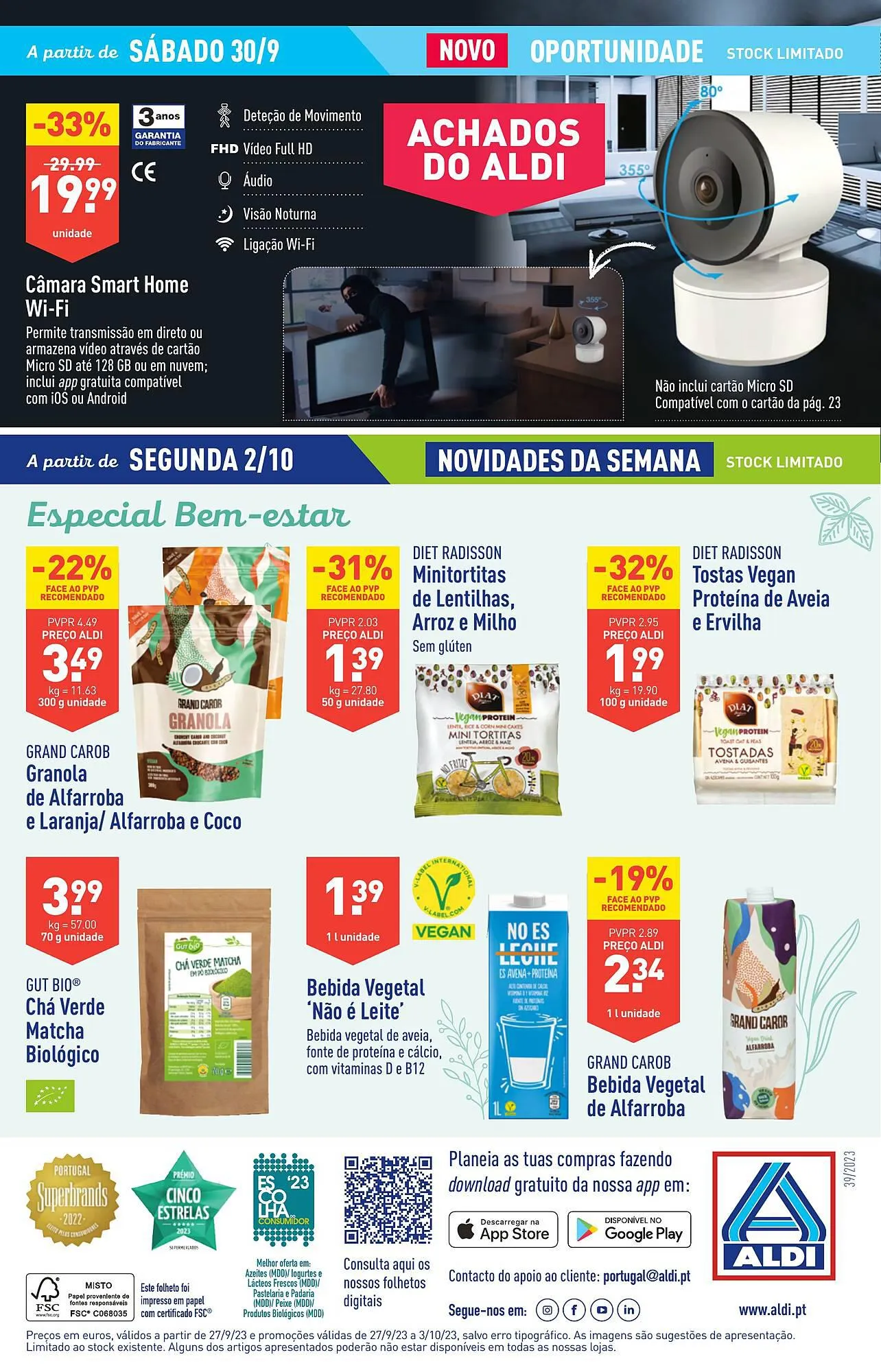 Folheto Folheto ALDI de 27 de setembro até 3 de outubro 2023 - Pagina 36