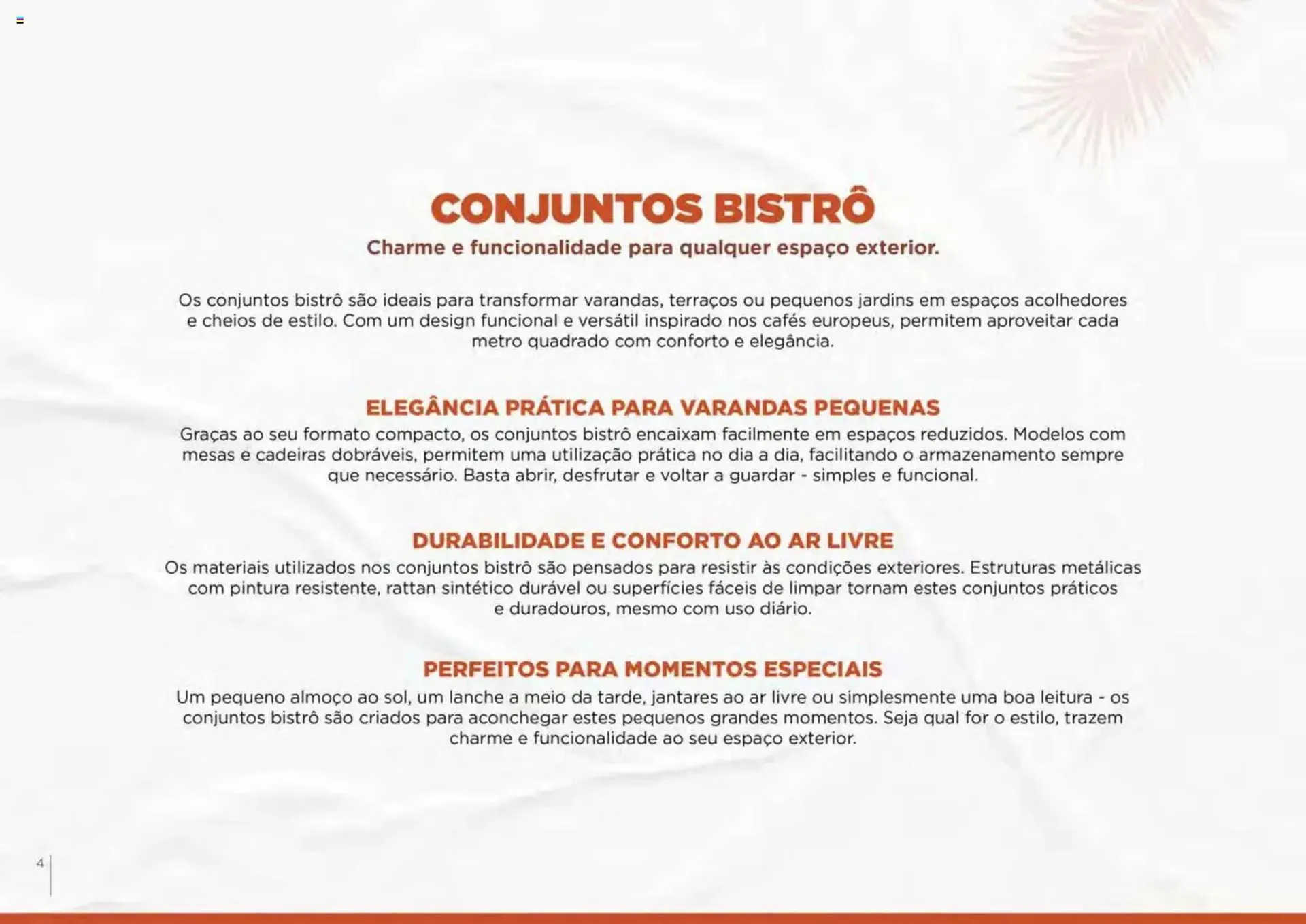 Folheto Catálogo Espaço Casa de 7 de março até 29 de agosto 2026 - Pagina 4