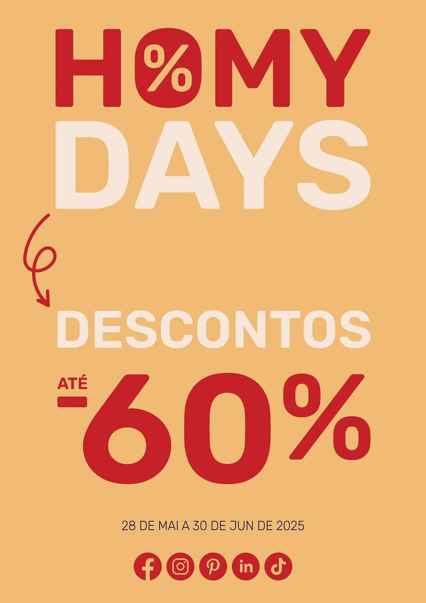 Folheto Folheto Homy Casa de 29 de maio até 30 de junho 2025 - Pagina 1