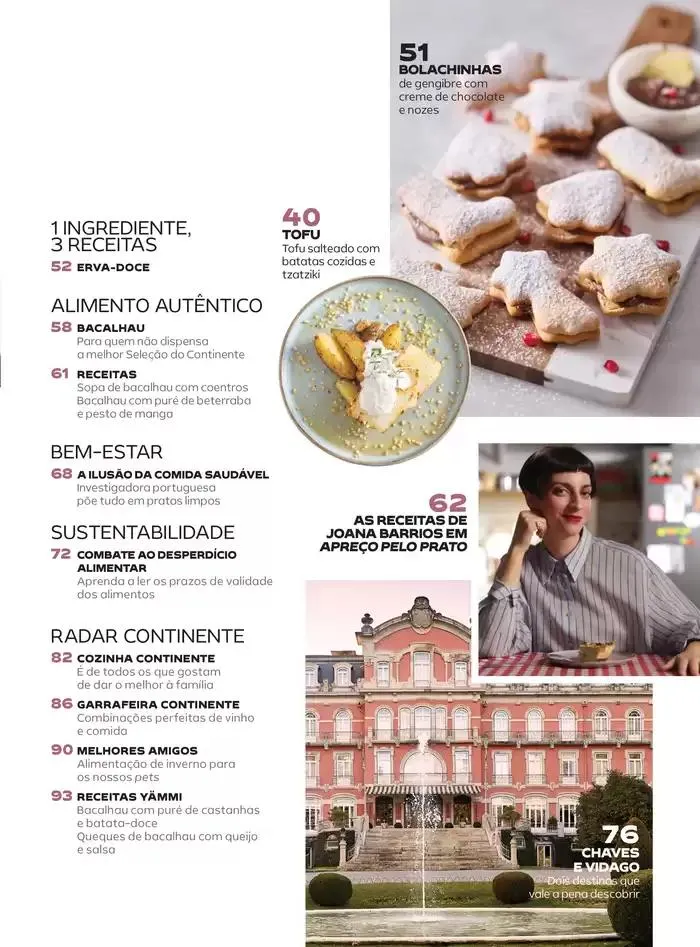Folheto Continente Magazine: Paixão pela comida de 29 de outubro até 31 de janeiro 2025 - Pagina 5