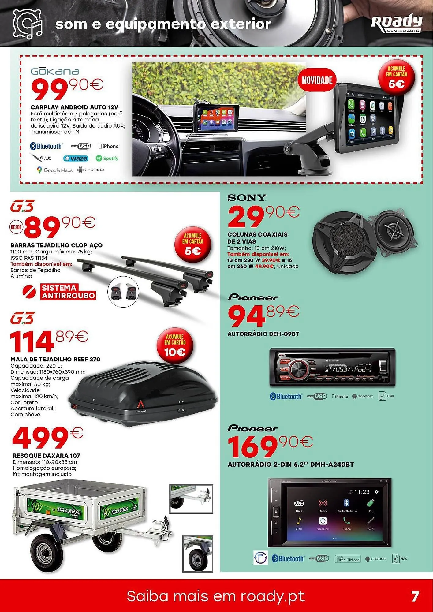 Folheto Folheto Roady de 3 de julho até 3 de agosto 2025 - Pagina 7