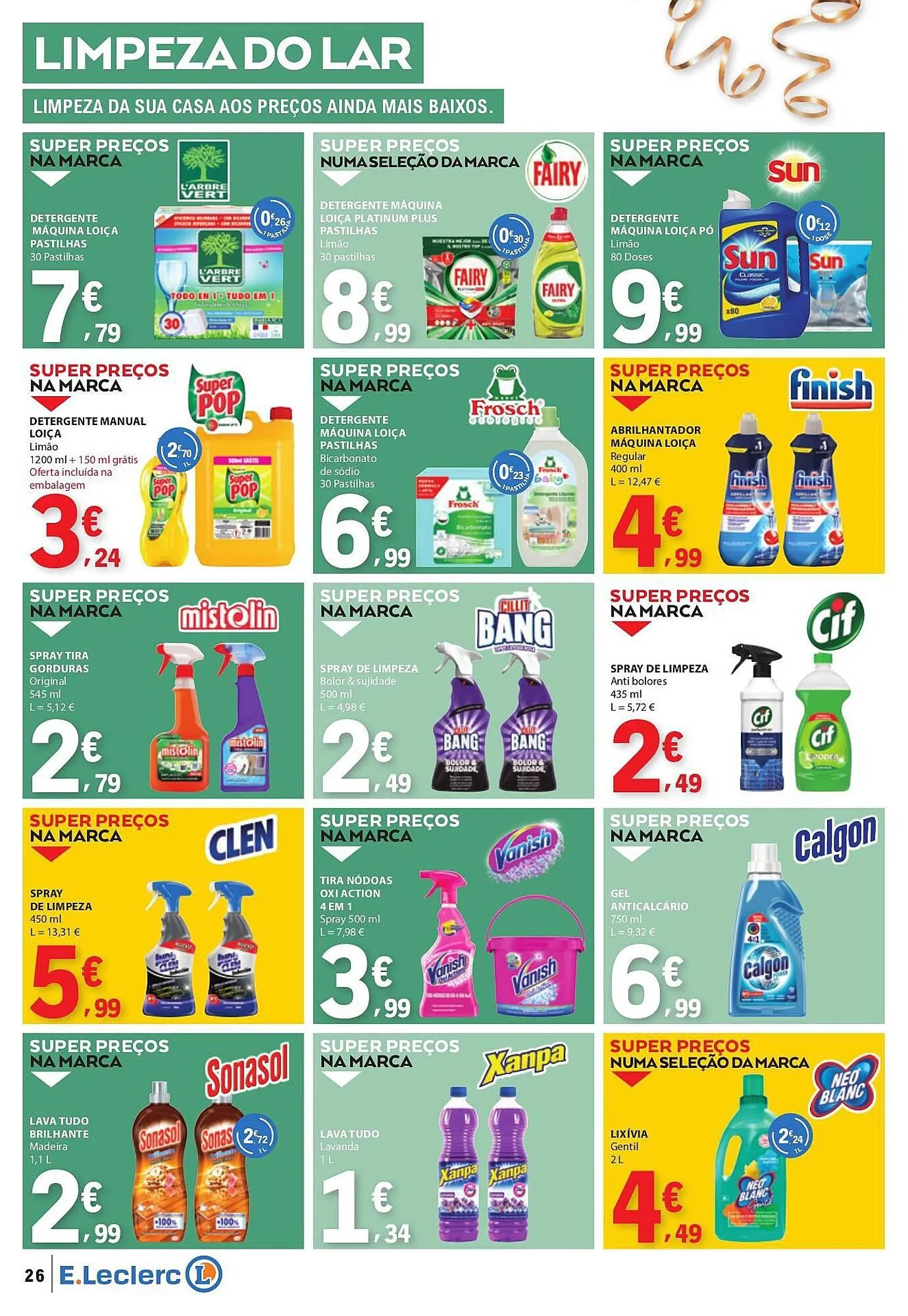 Folheto Folheto E.Leclerc de 26 de dezembro até 31 de dezembro 2025 - Pagina 26