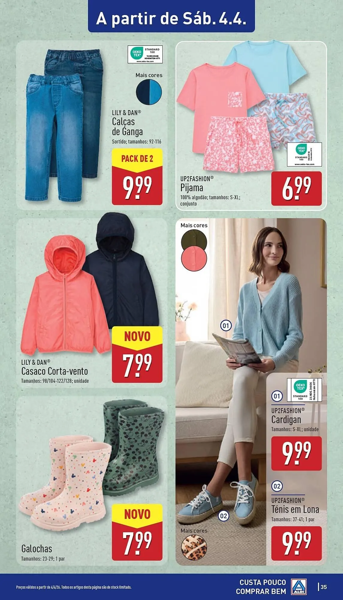 Folheto Folheto ALDI de 30 de março até 5 de abril 2026 - Pagina 35