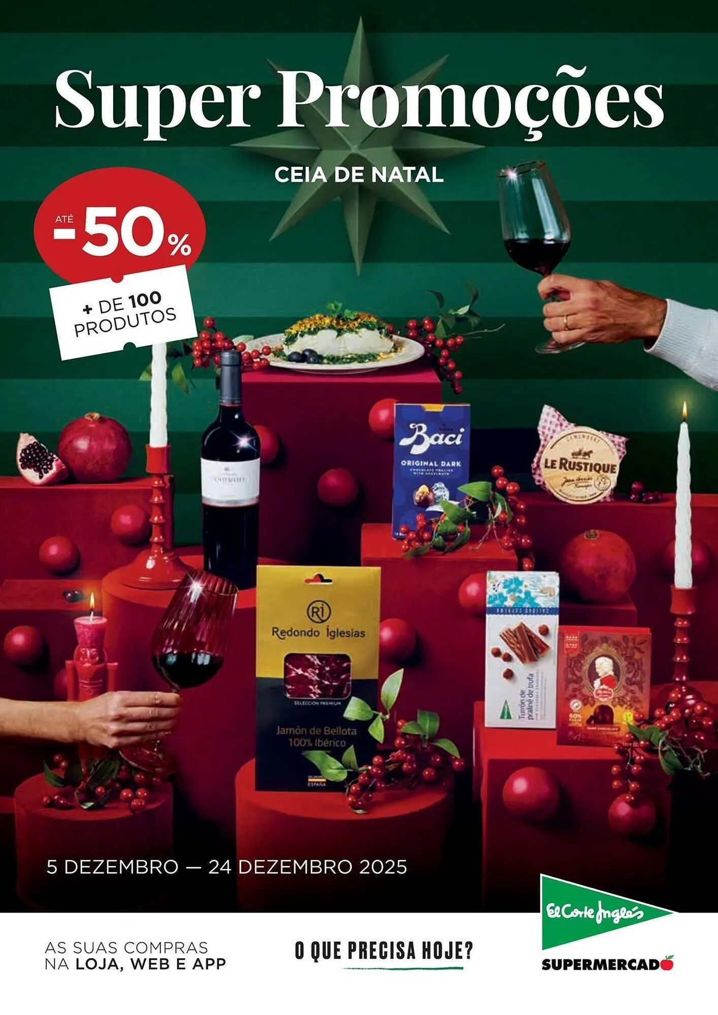 Folheto Folheto El Corte Inglés de 5 de dezembro até 24 de dezembro 2025 - Pagina 1