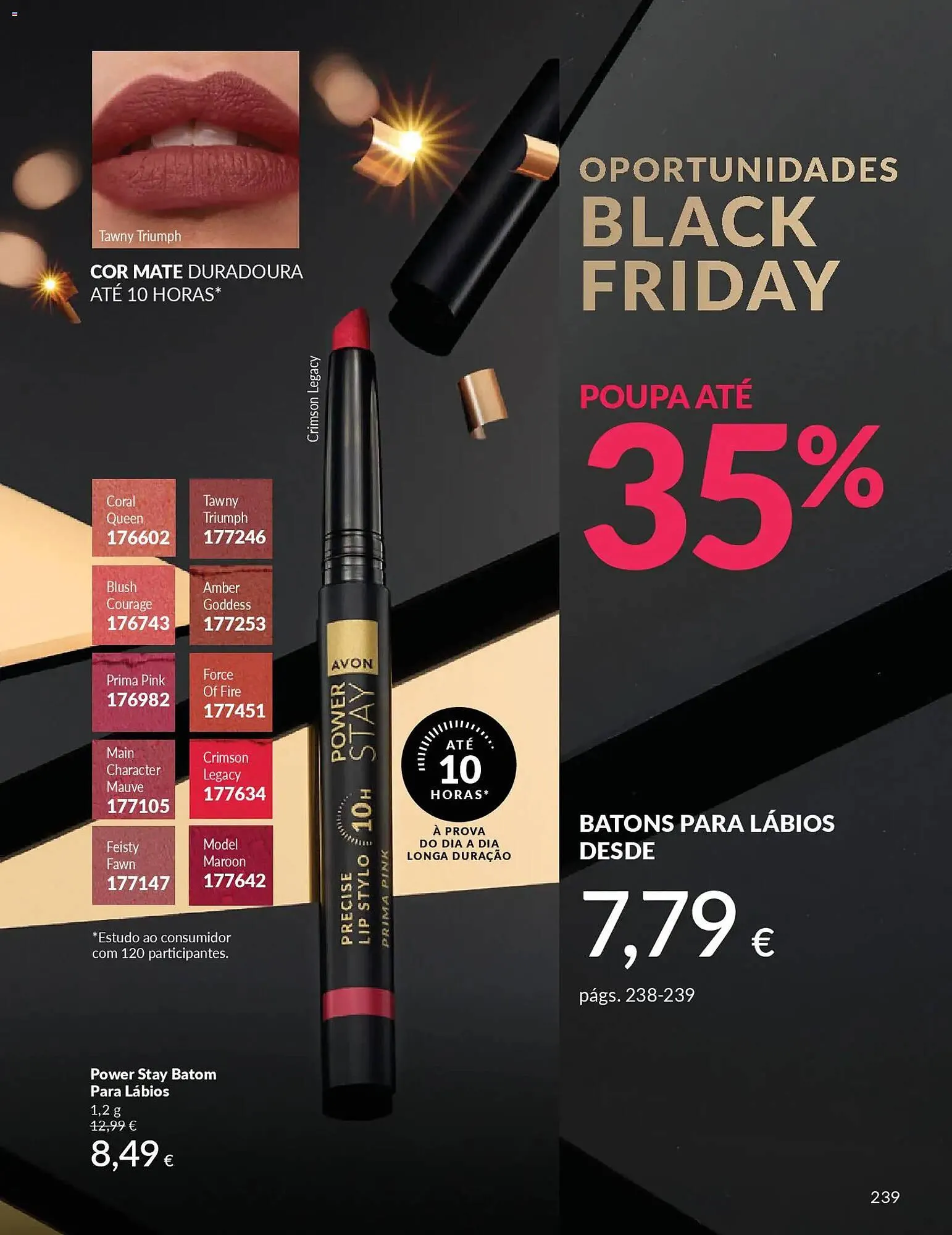 Folheto Catálogo Avon de 1 de novembro até 1 de dezembro 2025 - Pagina 239