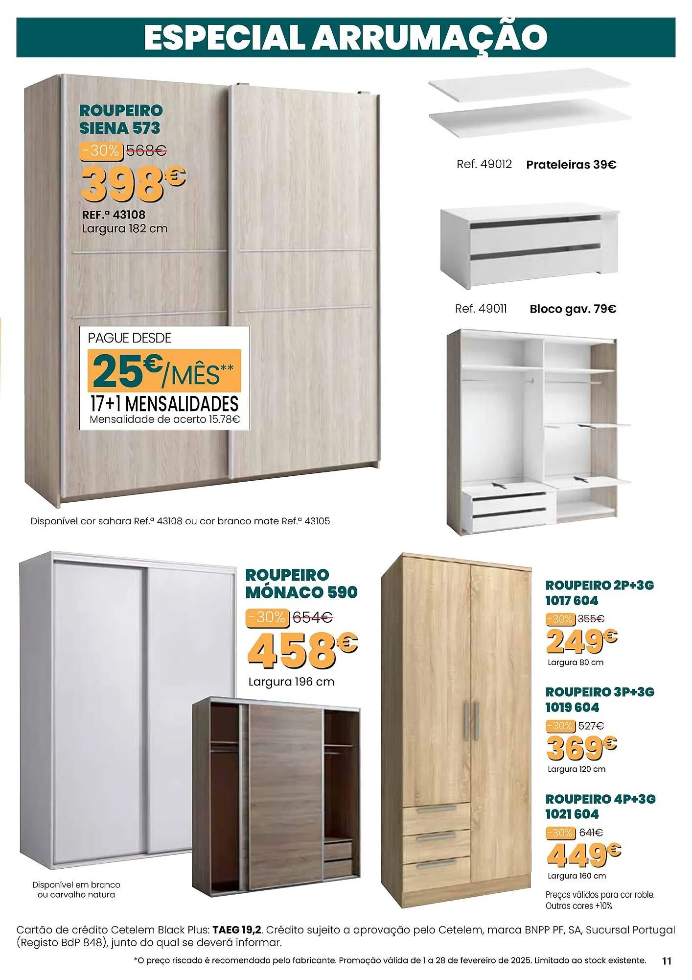 Folheto Folheto Hiper Centro do Móvel de 1 de fevereiro até 28 de fevereiro 2025 - Pagina 11