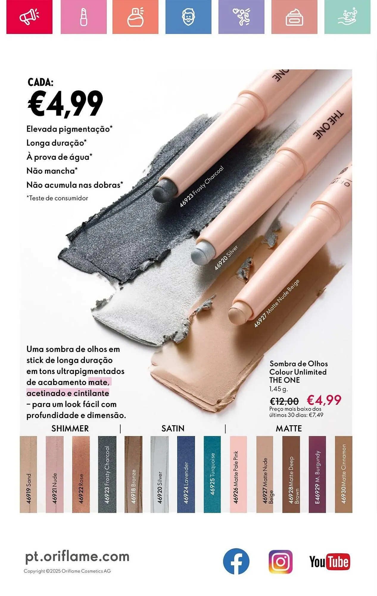 Folheto Folheto Oriflame de 27 de julho até 16 de agosto 2025 - Pagina 164