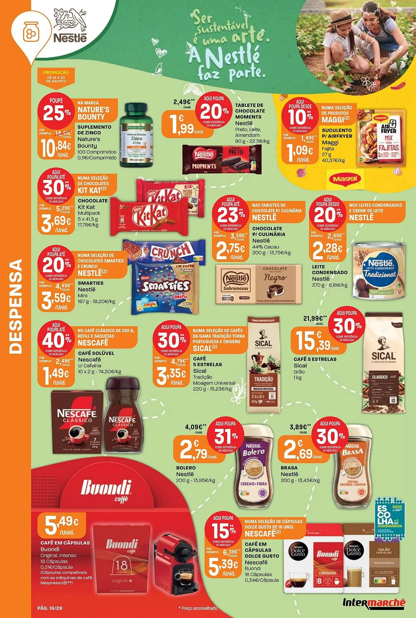 Folheto Folheto Intermarché de 14 de agosto até 20 de agosto 2025 - Pagina 16