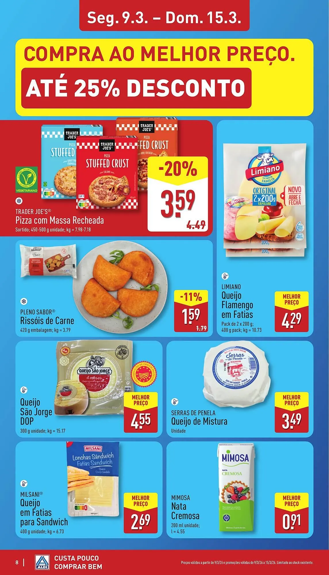 Folheto Folheto ALDI de 9 de março até 15 de março 2026 - Pagina 8