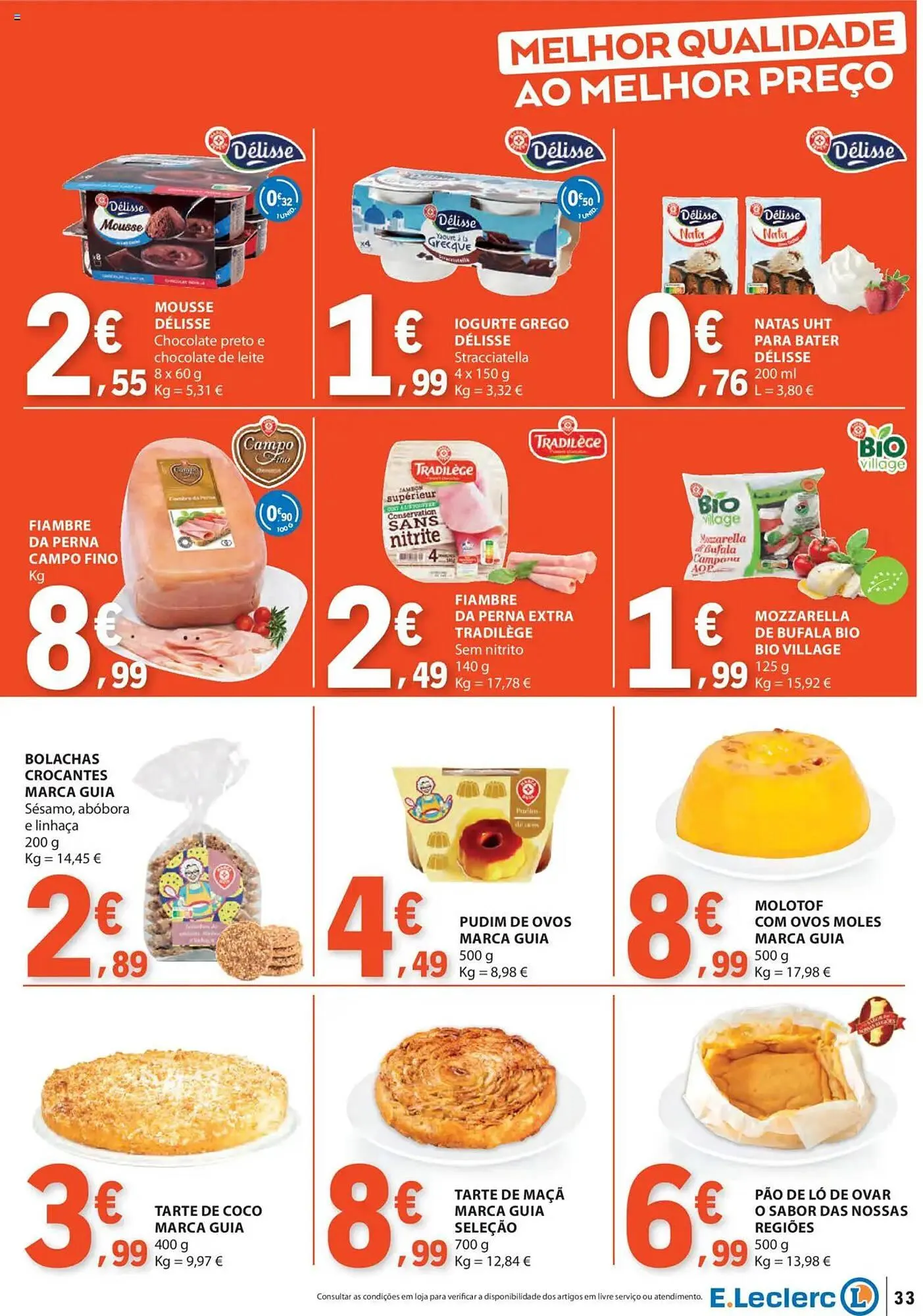 Folheto Folheto E.Leclerc de 27 de março até 2 de abril 2025 - Pagina 33