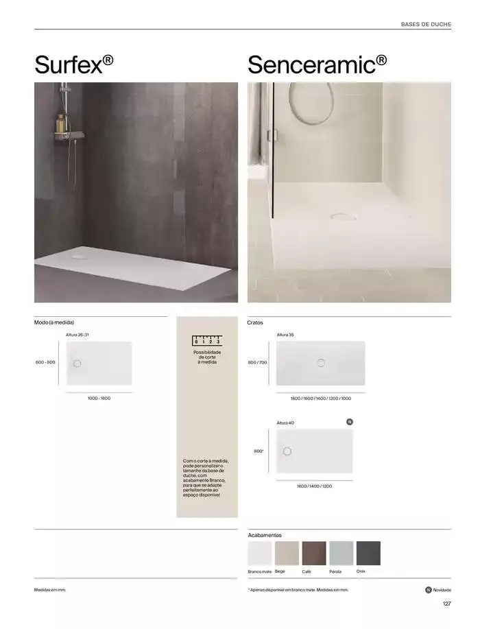 Folheto SOLUÇÕES DE BANHO  de 6 de janeiro até 31 de dezembro 2025 - Pagina 129