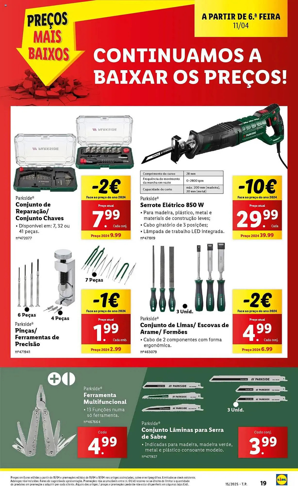 Folheto Folheto Lidl de 7 de abril até 13 de abril 2025 - Pagina 19