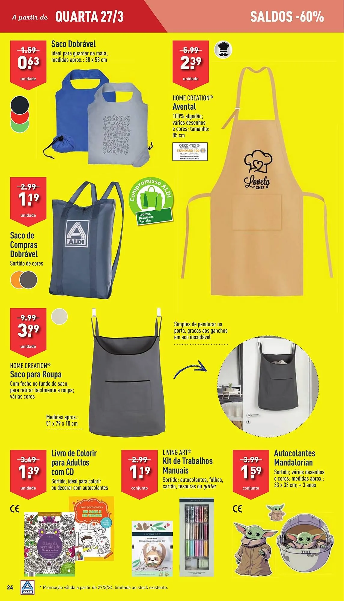 Folheto Folheto ALDI de 27 de março até 2 de abril 2024 - Pagina 24