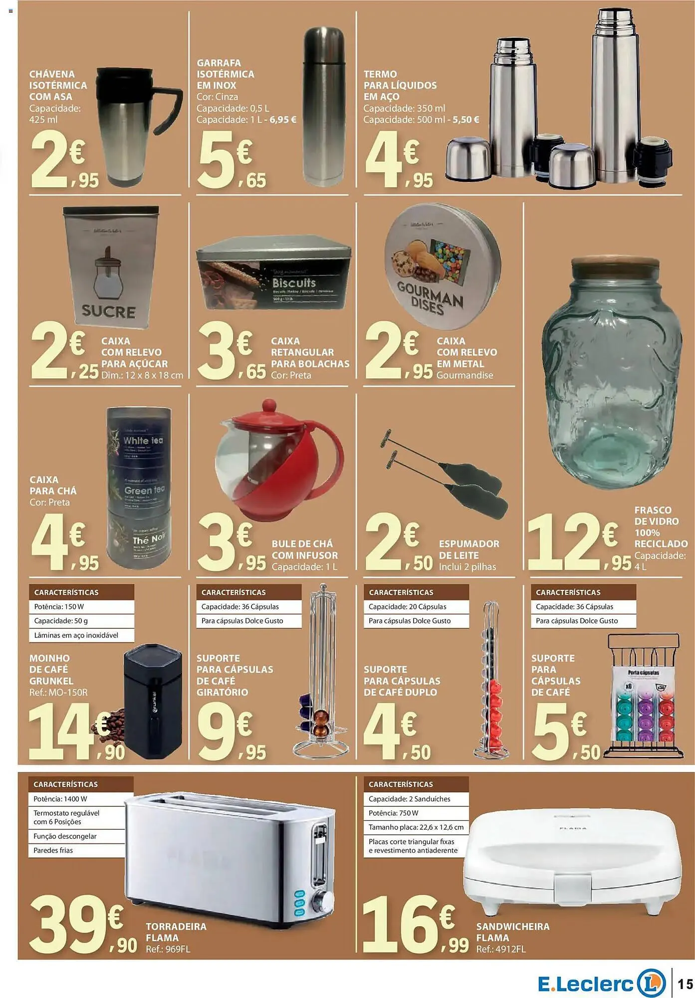 Folheto Folheto E.Leclerc de 28 de outubro até 9 de novembro 2025 - Pagina 15