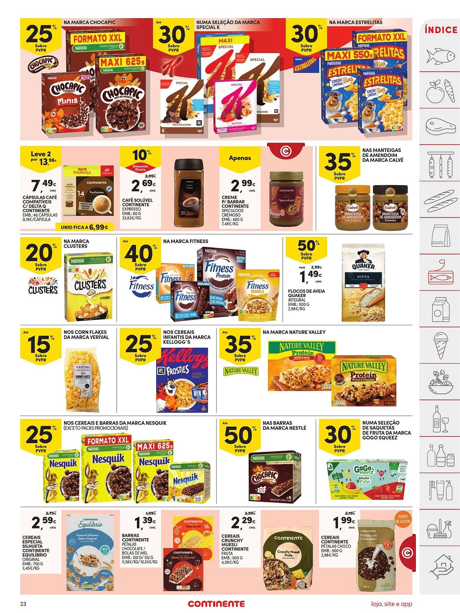 Folheto Folheto Continente de 14 de abril até 20 de abril 2026 - Pagina 23