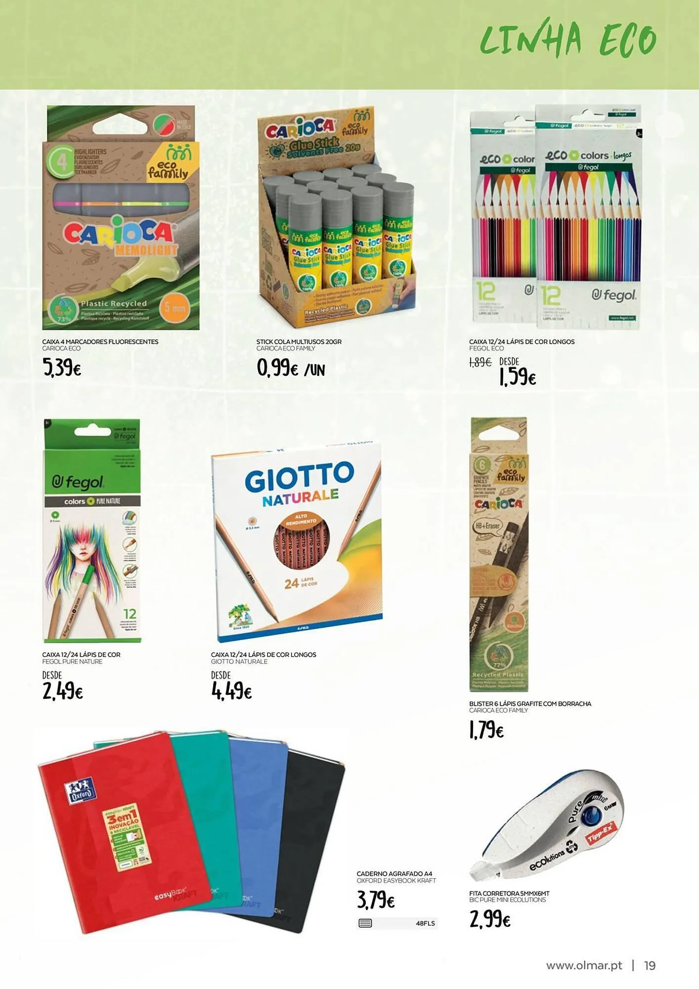 Folheto Folheto Olmar de 21 de agosto até 25 de setembro 2023 - Pagina 19