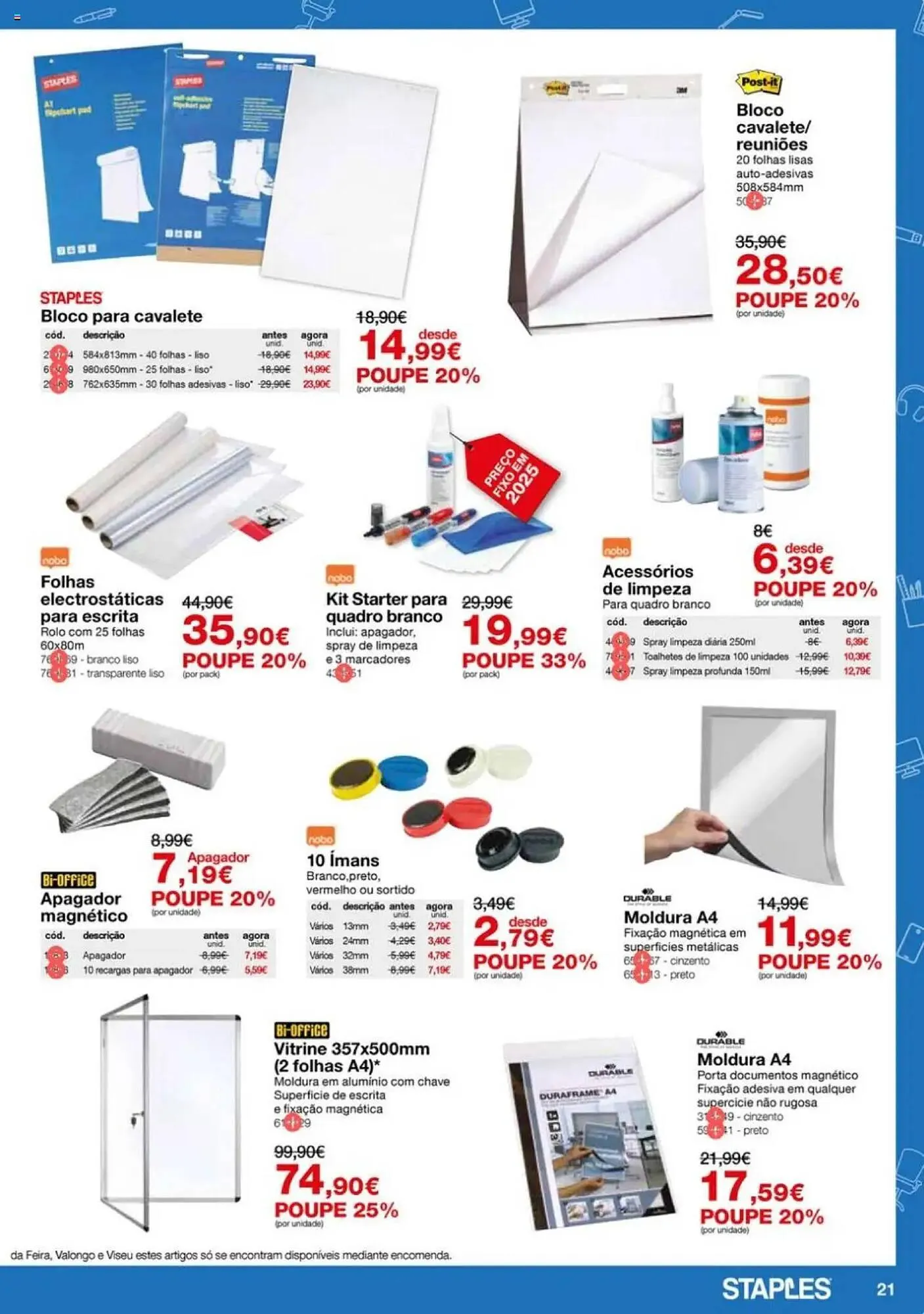 Folheto Folheto Staples de 2 de janeiro até 20 de fevereiro 2025 - Pagina 21