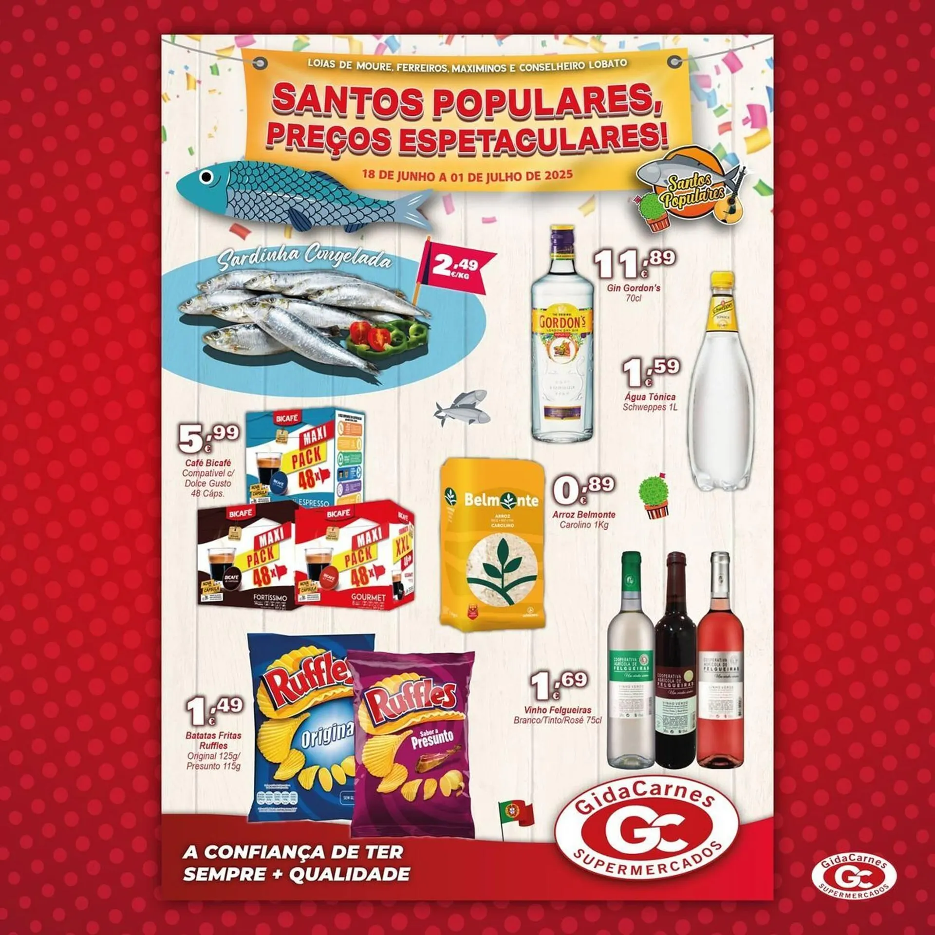 Folheto GidaCarnes Supermercados - 1