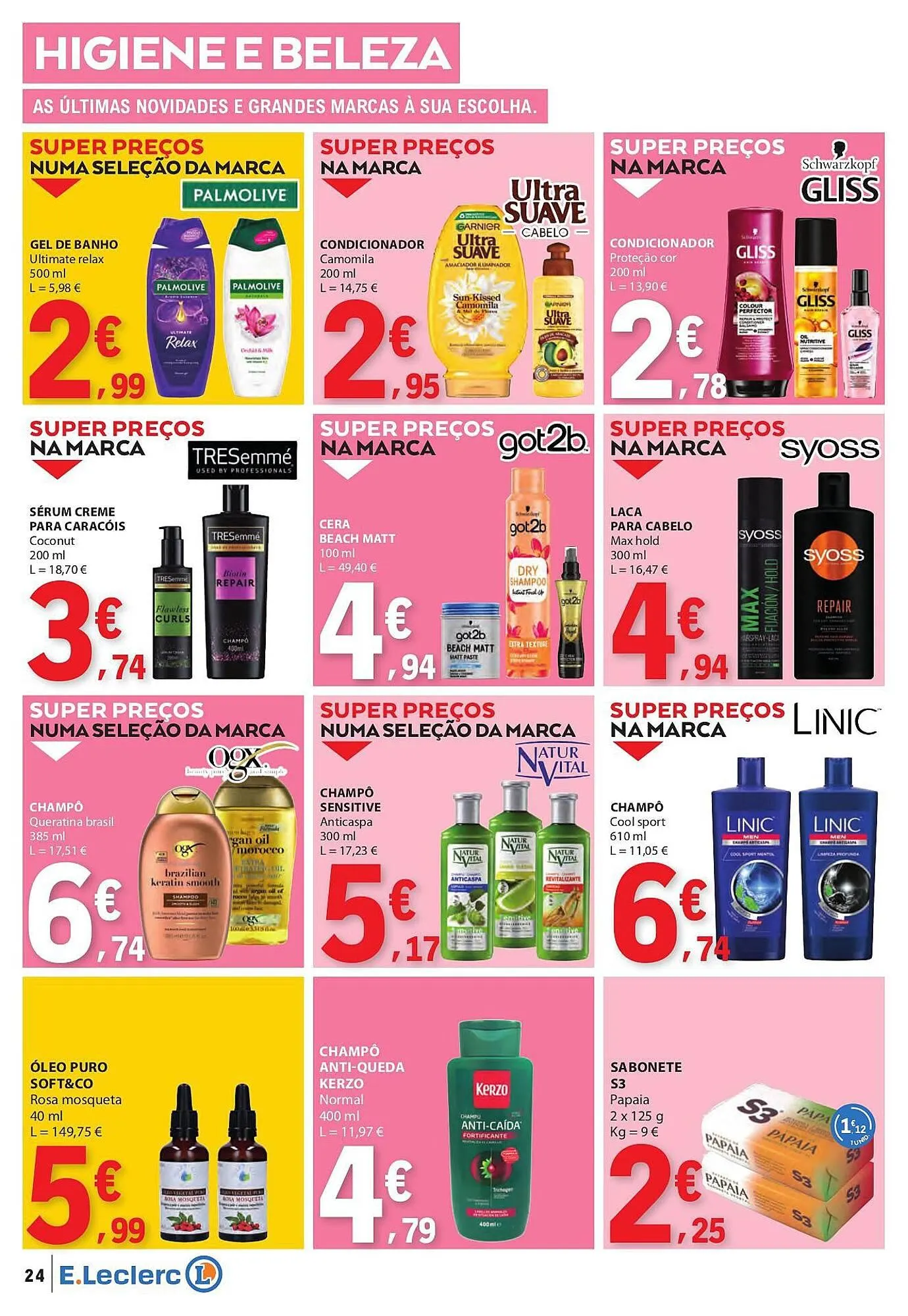 Folheto Folheto E.Leclerc de 12 de fevereiro até 18 de fevereiro 2026 - Pagina 24