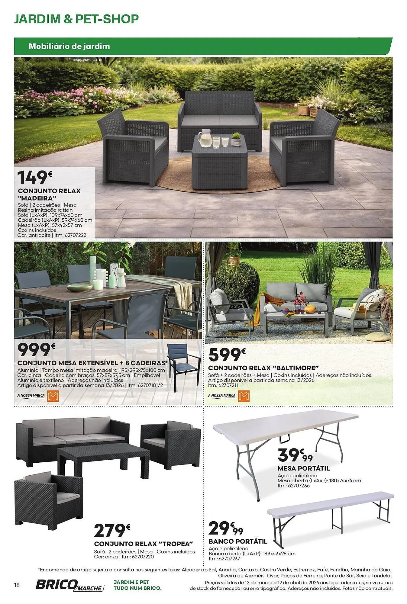 Folheto Folheto Bricomarché de 12 de março até 12 de abril 2026 - Pagina 18