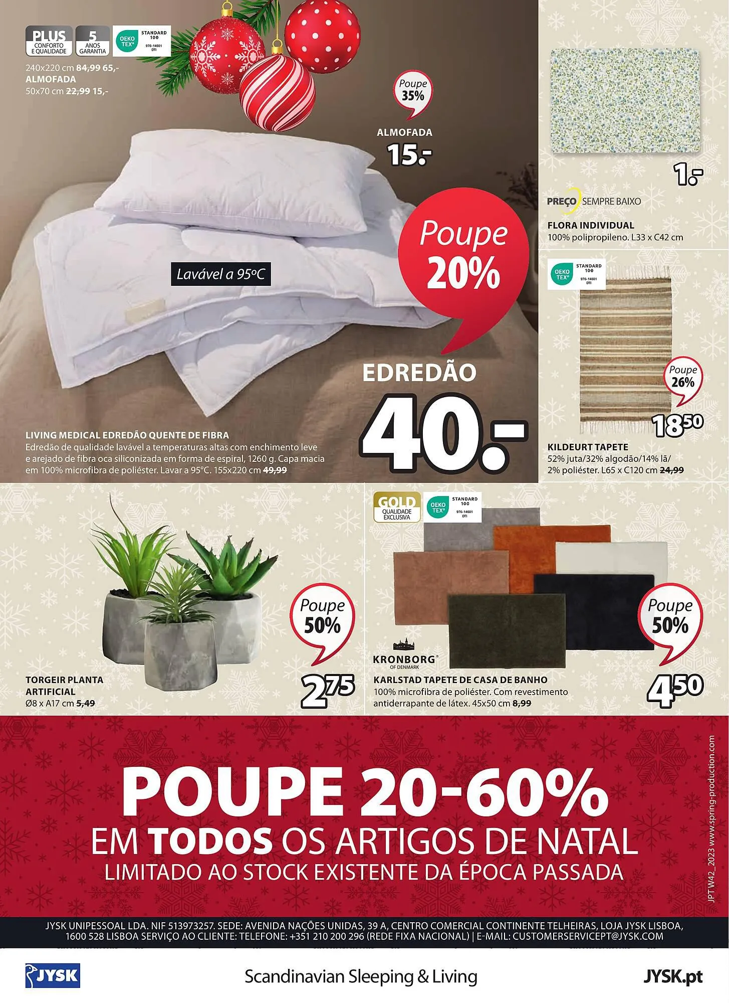 Folheto Folheto Jysk de 19 de outubro até 26 de novembro 2023 - Pagina 17