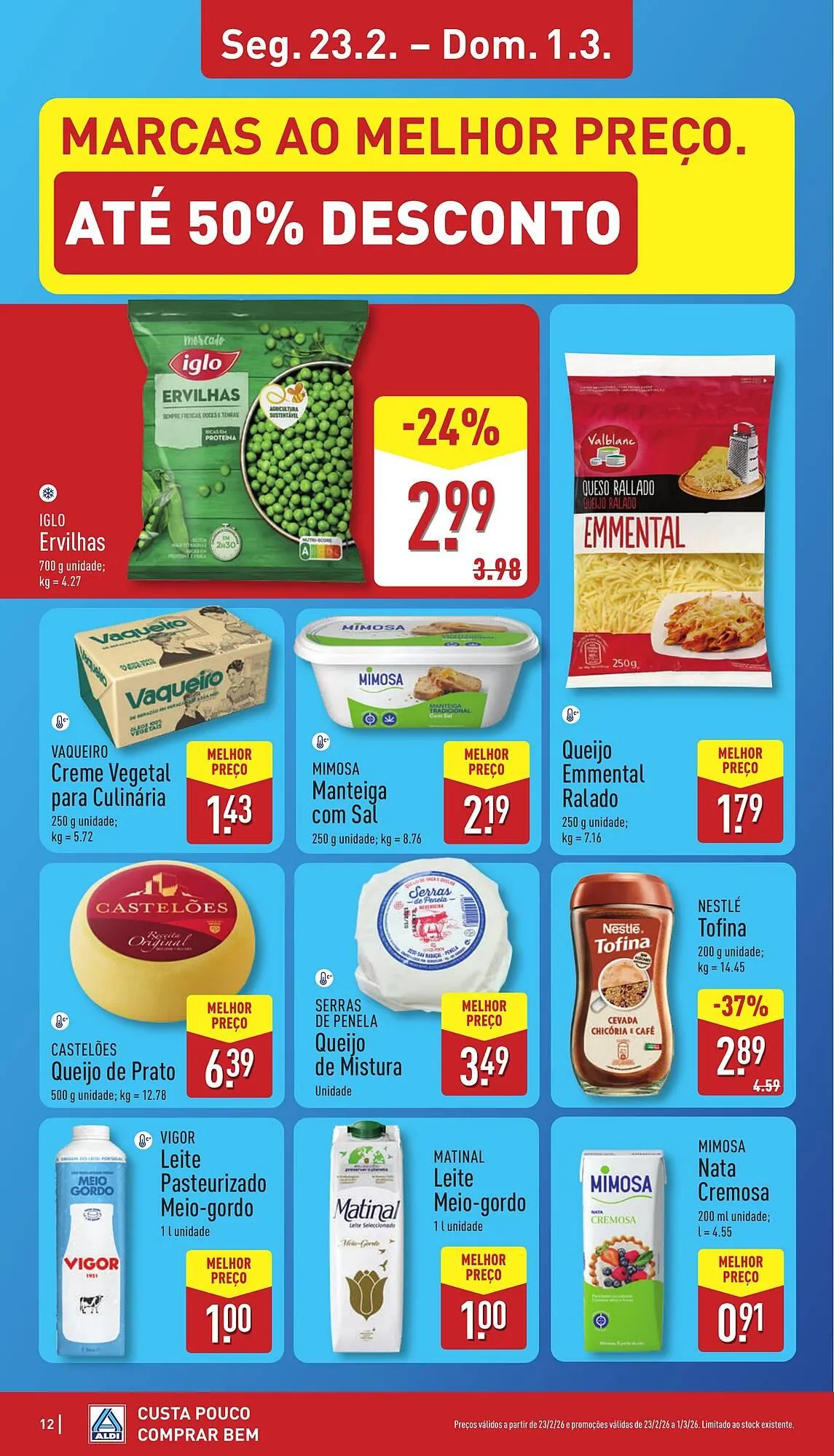 Folheto Folheto ALDI de 23 de fevereiro até 1 de março 2026 - Pagina 12
