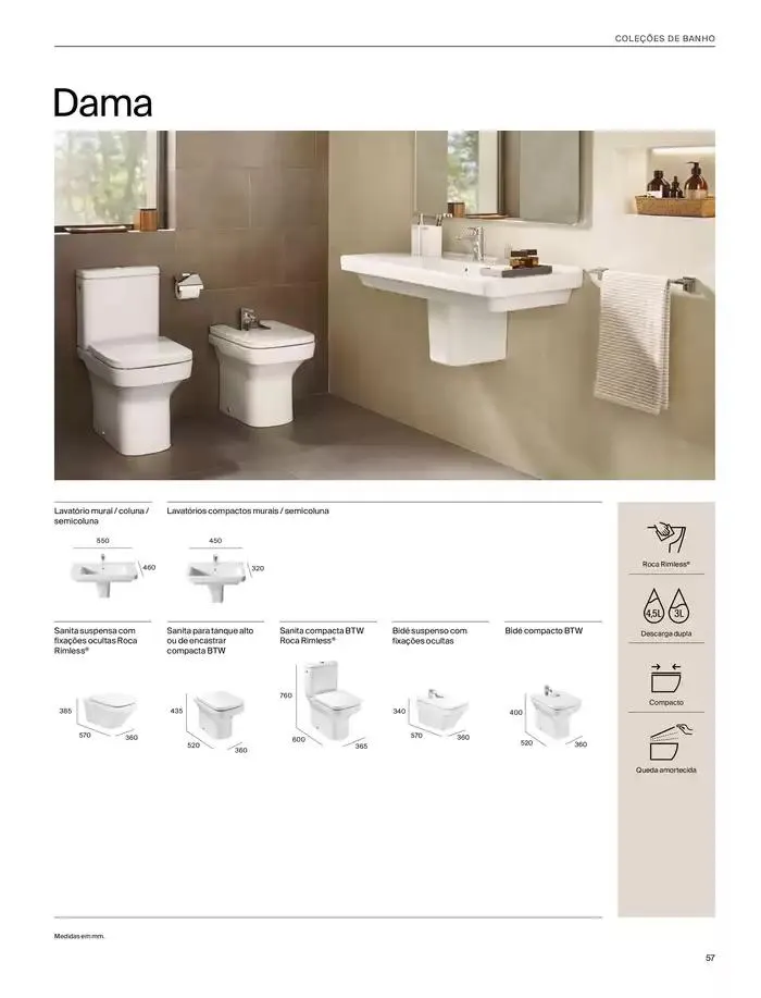 Folheto SOLUÇÕES DE BANHO  de 6 de janeiro até 31 de dezembro 2025 - Pagina 59